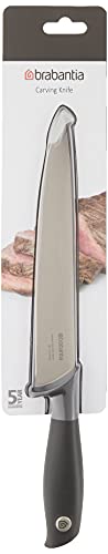 Brabantia Tasty+ Cuchillo trinchante de acero inoxidable