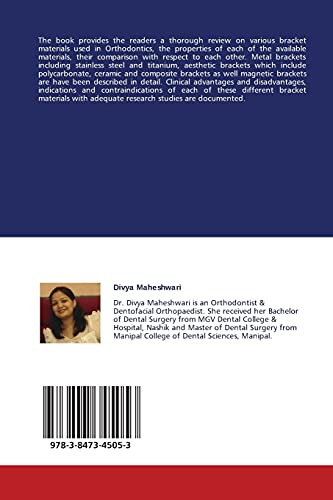 Bracket Materials in Orthodontics