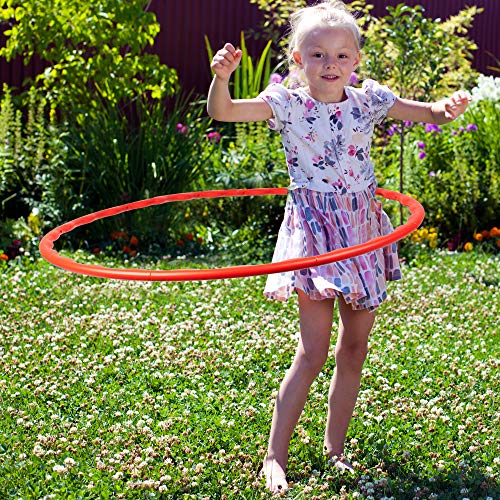 Bramble 6 Aros Hula Hoop para Niños y Adultos (80cm) - Ajustable y Desmontable