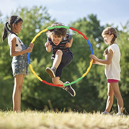 Bramble 6 Aros Hula Hoop para Niños y Adultos (80cm) - Ajustable y Desmontable