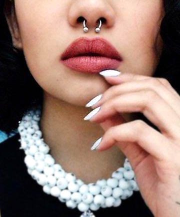 Briana Williams 10PCS 1.2 mm Acero quirúrgico Nariz Septum Herradura aro Pendiente ceja Tragus Labio Piercing Anillo