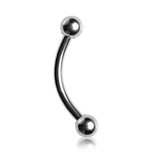 Briana Williams 12piezas 16G Acero quirúrgico Oreja Ombligo Vientre Labios Piercing Anillo Cuerpo Joyería