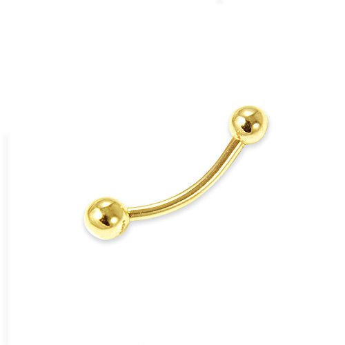 Briana Williams 12piezas 16G Acero quirúrgico Oreja Ombligo Vientre Labios Piercing Anillo Cuerpo Joyería