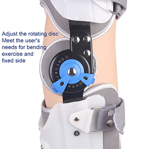 BrightFootBook Ortesis De Abducción De Articulación De Cadera con Bisagras, órtesis De Apoyo para Extremidades Inferiores, órtesis De Pie, Tobillo Y Rodilla De Cadera, Fractura De Pierna