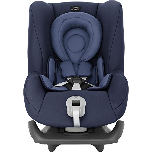 BRITAX RÖMER Silla Coche FIRST CLASS PLUS Instalación con Cinturón de Seguridad Niño de 0 a 18 kg Grupo 1 desde el Nacimiento hasta los 4 Años, Moonlight Blue