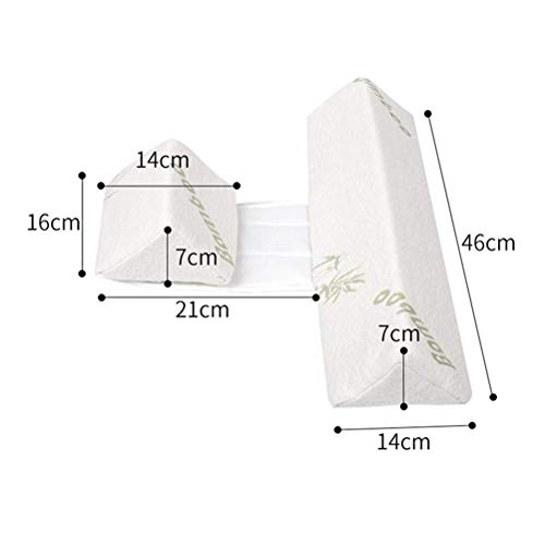 BST&BAO Almohada para Dormir Lateral para bebé, Almohada de Apoyo Lateral Desmontable, extraíble y Lavable, para Dormir profundamente Almohada para bebé para niño/niña