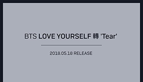 BTS - LOVE YOURSELF 轉 Tear [Random ver.] (Vol.3) CD+Photobook+Mini Book+Photocard+Standing Photo+Folded Poster+Free Gift