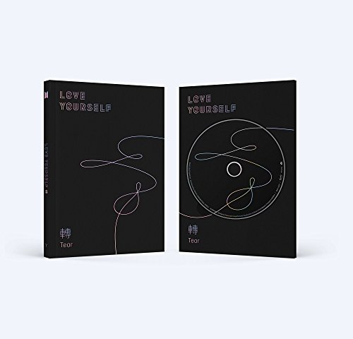BTS - LOVE YOURSELF 轉 Tear [Y ver.] CD+Photobook+Mini Book+Photocard+Standing Photo+Folded Poster+4 Extra Photocards