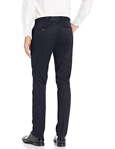 Buttoned Down Skinny Fit Non-Iron Dress Chino Pant Pants, Marino, 28W x 30L