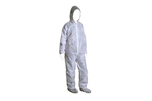 Buzo de Trabajo Blanco Desechable de Polipropileno | Talla XL para pintar