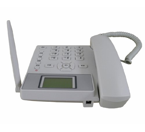 BW Teléfono con tarjeta Sim GSM fijo, de mesa o escritorio. TIM, Vodafone, Wind. Quadband.