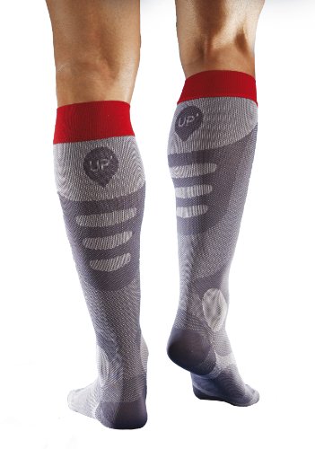 Calcetines de recuperación compresivos Sport UP® Thuasne Sport - Antracita - Talla XL