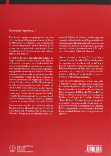 Cálculo mecánico de líneas eléctricas aéreas de alta tensión (Colección Ingeniería)