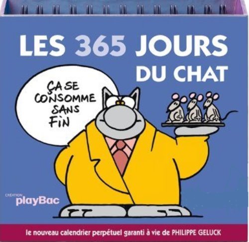 Calendrier Les 365 jours du Chat - Tome 2 (P.BAC 365 CHEV.)