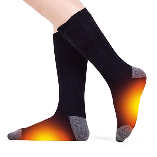 Calentado Calcetines Espesar Calentadores Calcetines Alimentados con Batería Calcetines de Invierno Caliente Tubo Calcetines Hombres Mujeres Pesca de Hielo Esquí