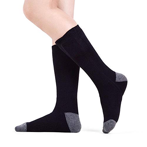 Calentado Calcetines Espesar Calentadores Calcetines Alimentados con Batería Calcetines de Invierno Caliente Tubo Calcetines Hombres Mujeres Pesca de Hielo Esquí