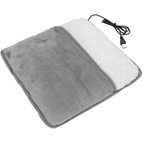 Calentador de pies USB de invierno Calentador incorporado Calentamiento rápido Inicio seguro Pie caliente para espalda y alivio de calambres Masajeador lavable