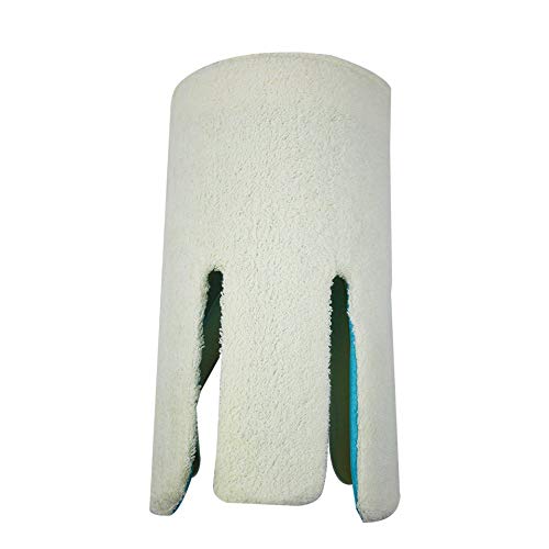 Calzador de calcetines Terry, Blanco y azul, Mobiclinic