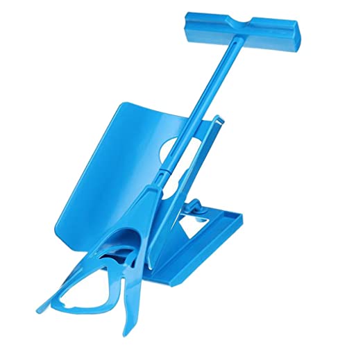 Calzador de Medias de Compresión, para Poner Calcetines sin Agacharse, Regalos para Suegras Abuelas Padres Mayores, Azul