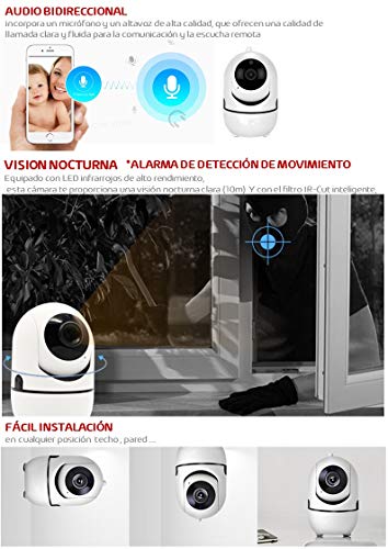 Cámara IP wifi motorizada Energeeks