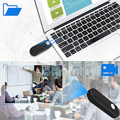 Cámara Oculta UYIKOO HD 1080P Mini Cámara Espía 2 en 1 Cámara Espía Oculta y Cámara de Disco USB con Tarjeta SD de 16 GB Admite Grabación en Bucle