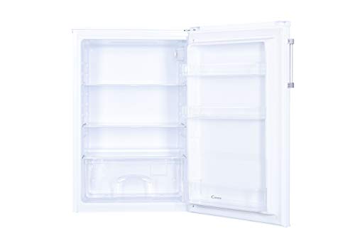 Candy CCTLS 542WHN, Frigorífico pequeño sin congelador, 127 litros, 39 dBA, Iluminación LED, Ancho 55 cm, Blanco