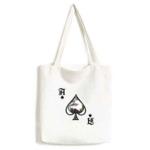 Carp Lotus - Bolsa de Mano con diseño geométrico de Hojas de Loto