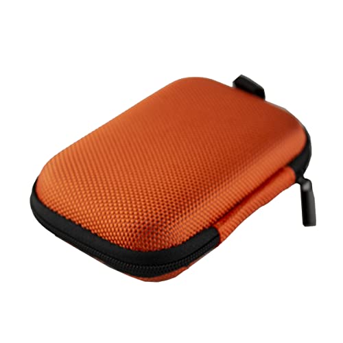 caseroxx Bolsa del medidor de glucosa en Sangre Adecuado para Freestyle Libre 1/2 / Insulinx / 14 Day en Naranja, diabético Almacenamiento Estuche Tapa