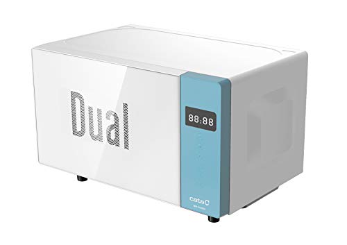 Cata Microondas independiente | Modelo MM 5120M DG azul | 20 litros de capacidad | 5 niveles de potencia | Superficie de cristal blanco | 45 cm de ancho