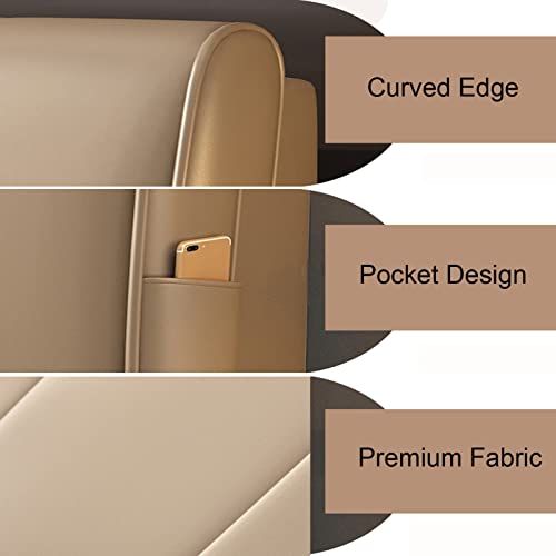 CDDUOLA Cabecero Cojines Respaldo Grande, Relleno Esponja Esponjoso Almohadillas Lumbares, Microfibra Almohada Lectura, Usado para Hotel Hogar Decorar (Color : Green, Tamaño : 90X60X10CM)