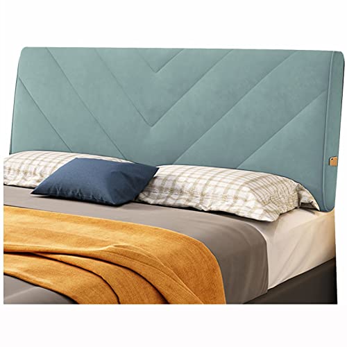 CDDUOLA Cabecero Cojines Respaldo Grande, Relleno Esponja Esponjoso Almohadillas Lumbares, Microfibra Almohada Lectura, Usado para Hotel Hogar Decorar (Color : Green, Tamaño : 90X60X10CM)