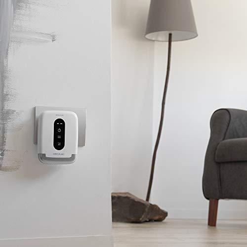 Cecotec Generador de Ozono Doméstico TotalPure 2000 Ozone. 5 W, 100 MG/h, Ideal para baños o despensas, Pantalla, Temporizador, 3 Velocidades de Funcionamiento, Portátil