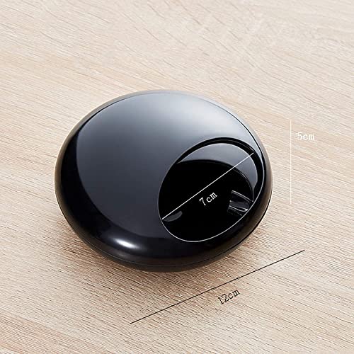 Cenicero Creativo Minimalista Moderno Personalidad Creativa Oficina Tendencia Hogar Sala De Estar Con Tapa Giratoria Volante Anti Ceniza