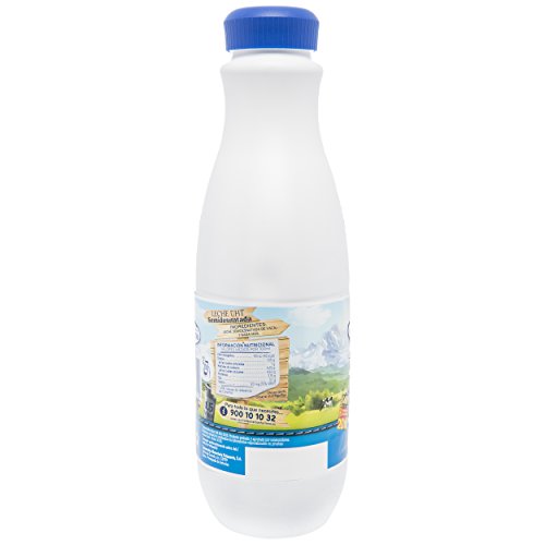 Central Lechera Asturiana Leche Semidesnatada, 6 x 1,5L