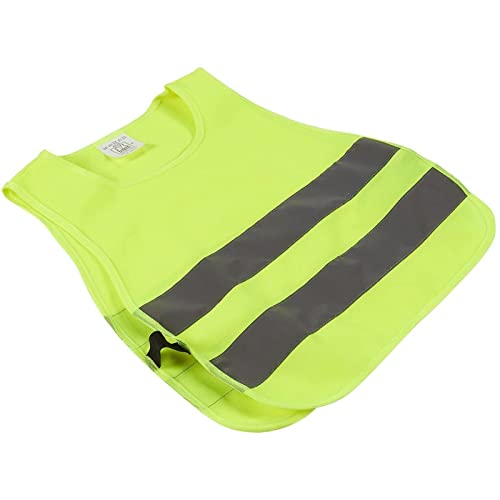 Chaleco reflector para niños – Paquete de 2 chalecos de alta visibilidad, chalecos reflectantes para actividades nocturnas al aire libre o disfraz de trabajadores de la construcción