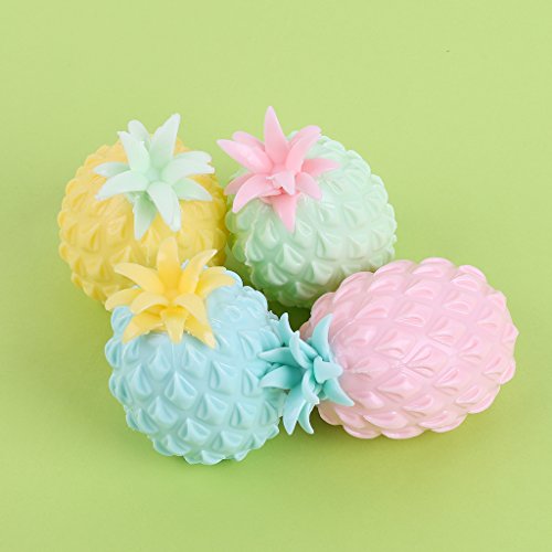 chenpaif New Pineapple Ball Anti Stress Bolas de ventilación de UVA Squeeze Stress Reliever Toy