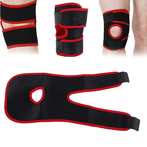 CHENXU Rodillera Deportiva Grueso Ajustable Esponja anticolisión Rodillas Rodillera Soporte for Bicicletas Ciclismo Monopatín Inline Skatings Vespa Montar Deportes de protección Gear Set (1 par)