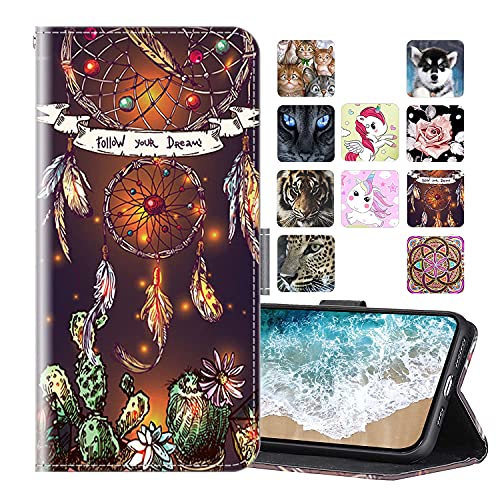 Cherfucome Funda para Blackview A80S Carcasa Libro Flip Case Magnético Funda de Cuero PU Carcasa Blackview A80S Funda Móvil Case Flip Leather Wallet [A09]