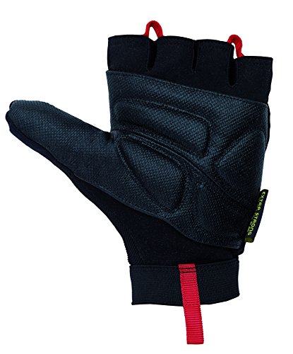 Chiba Argon Premium II - Guantes para Silla de Ruedas, Color Negro, Talla M