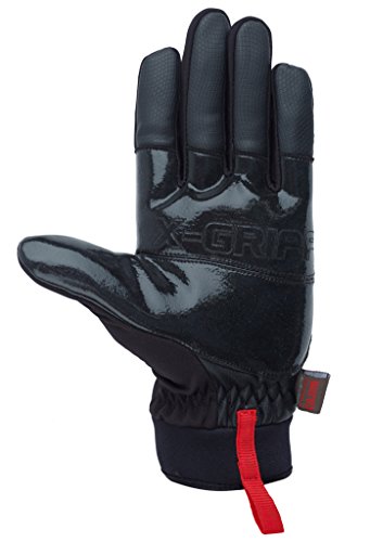Chiba Guantes Cortavientos para Silla de Ruedas (Talla L), Color Negro