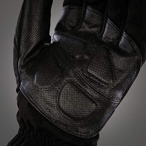 Chiba Warm Winter Guantes para Silla de Ruedas, Unisex Adulto, Negro, Extra-Large