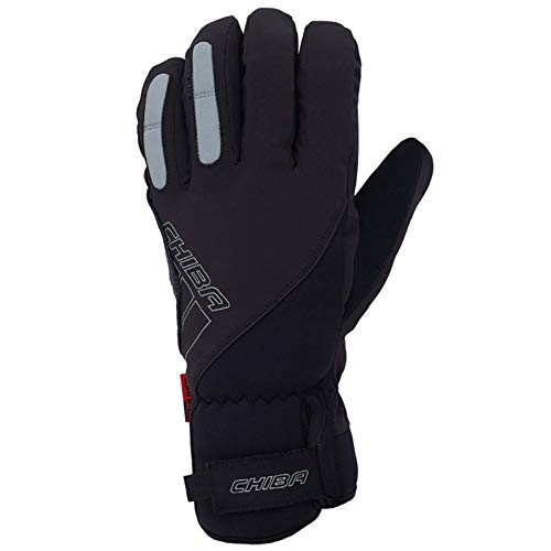 Chiba Warm Winter Guantes para Silla de Ruedas, Unisex Adulto, Negro, Extra-Large