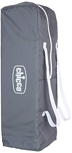 Chicco Good Night Cuna de Viaje para Bebés y Niños desde el Nacimiento hasta 15 Kg, Cama Bebé Plegable y Compacta Con Colchón, Cuna Portátil con Laterales de Malla y Bolsa Transporte, Gris (Graphite)