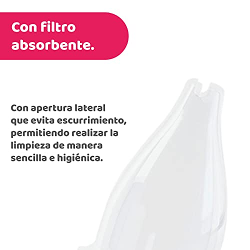 Chicco Physio Clean - Pack de 10 recambios para aspirador nasal
