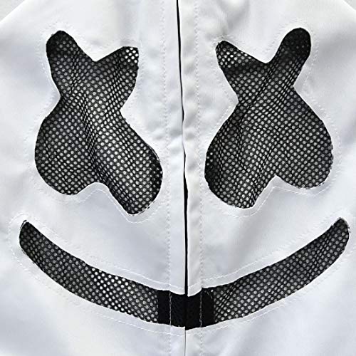 Chicos Sonrisa Mascarilla Sudadera con capucha Niños Moda DJ 3D Manga Larga Jersey Cosplay Chaqueta