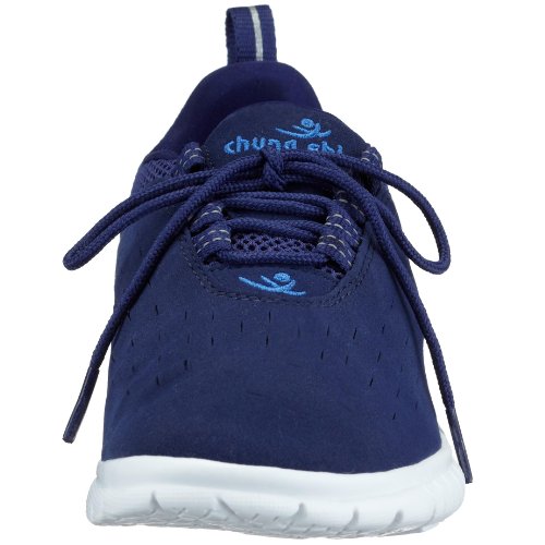 chung shi Duflex TRAINER Zapatos bajos con cordones para Unisex adulto, Azul Marino, 41/42 EU