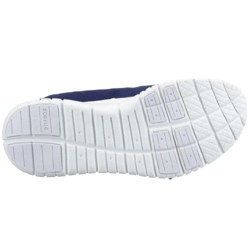 chung shi Duflex TRAINER Zapatos bajos con cordones para Unisex adulto, Azul Marino, 41/42 EU