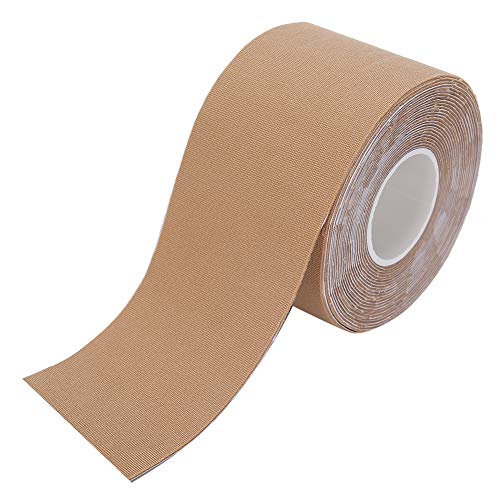 Cinta de pecho Cinta de sujetador invisible para mujeres Cinta adhesiva elástica Cinta de sujetador push-up Cinta de cuerpo impermeable y transpirable Cinta de sujeción para senos grandes [03], cinta
