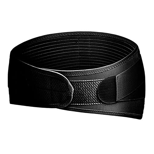 Cinturón De Cadera Sacroilíaco Cinturón De Corrección Pélvica para Mujer Antideslizante Resistente A Las Bolitas Presión Doble Capa Ajustable para Zona Lumbar Pélvica Y El Dolor Piernas,Negro,S