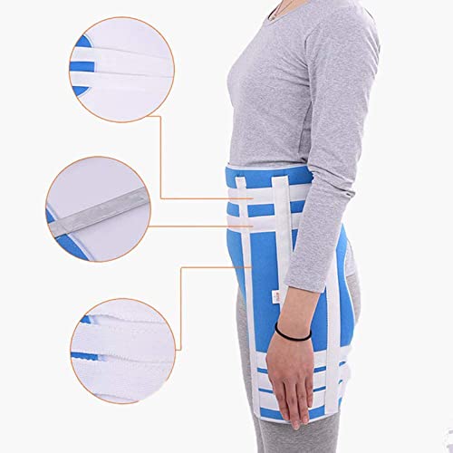 Cinturón de fijación de articulación de cadera, soporte estabilizador de cadera, estabilizador protector de cadera postoperatorio para dolor de nervio ciático en la ingle, recuperación y rehabilitació